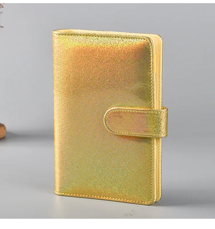 A6/A5 Glitter Color PU Leather Diary