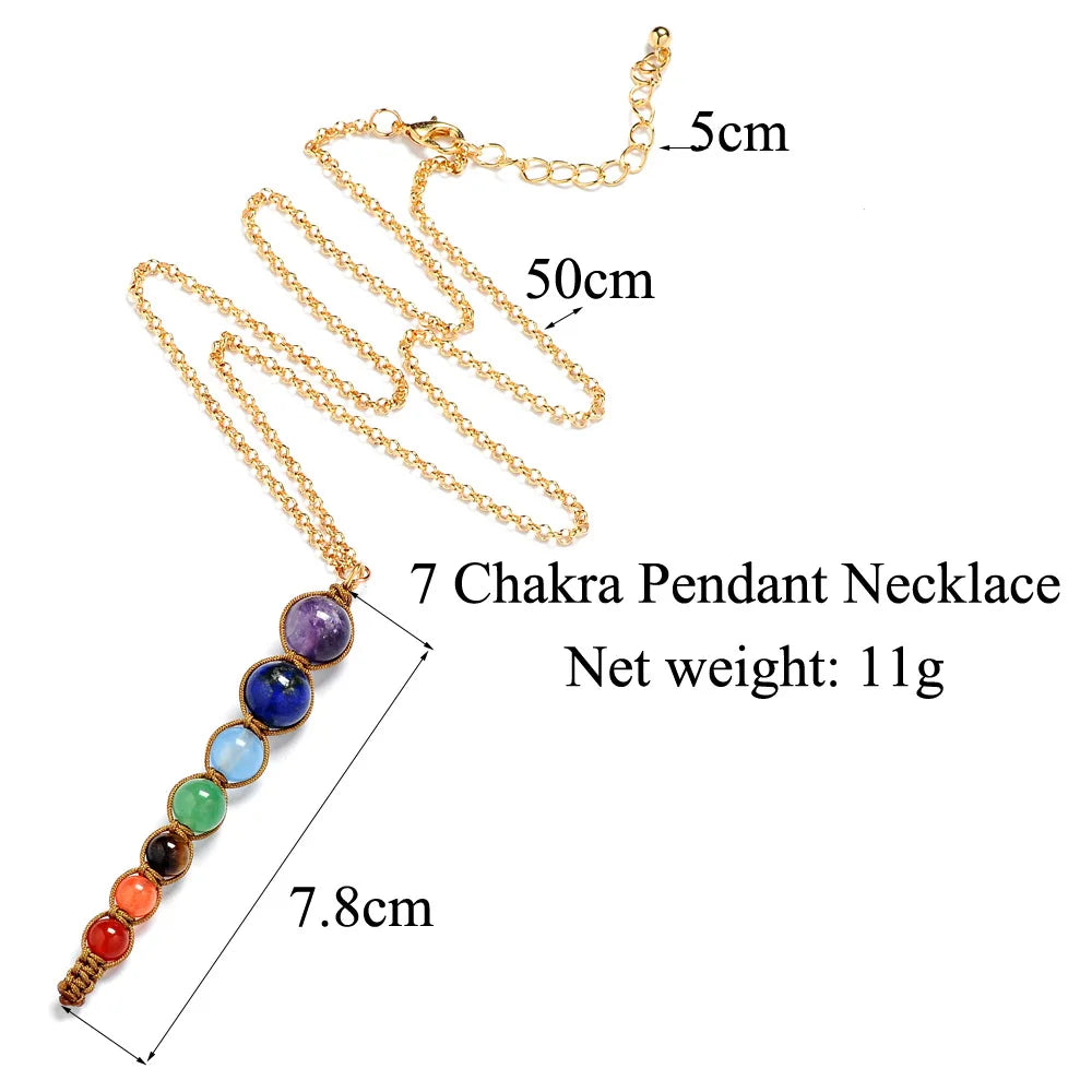 7 Chakra Healing Pendant