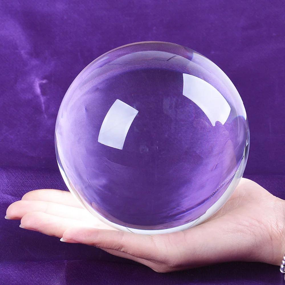 120mm Clear Quartz Crystal Ball