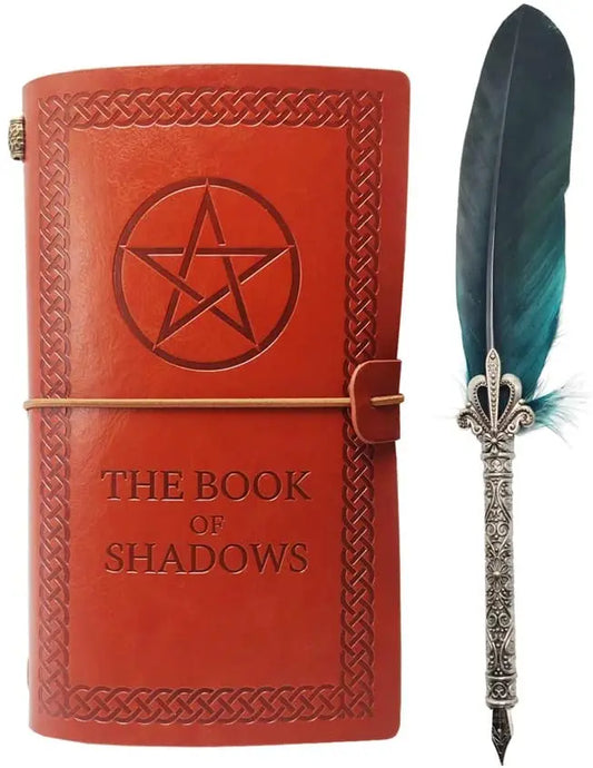 Book of Shadows: Faux Leather Bound Lined Journal, 150 Pages