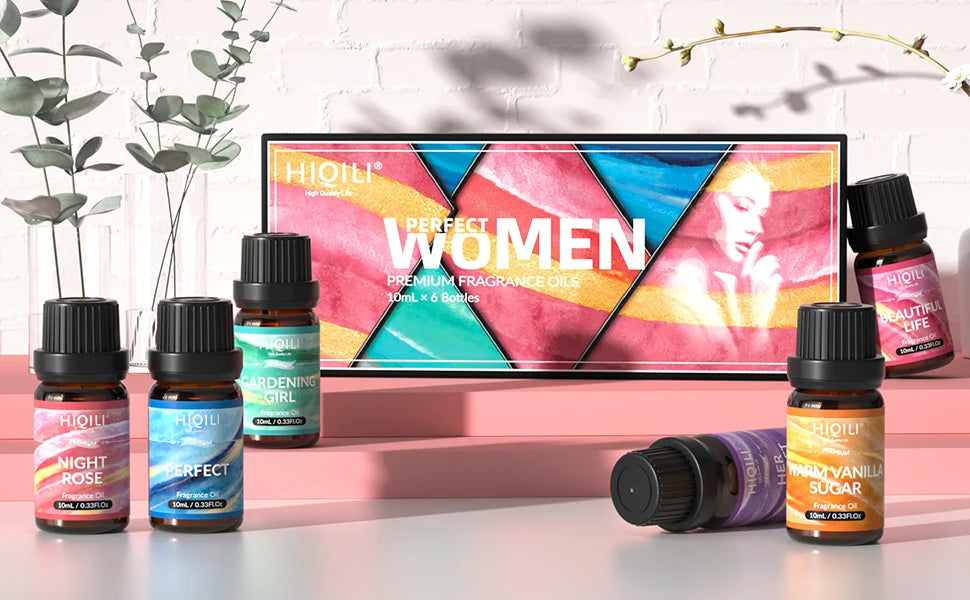 HIQILI Fragrance Oils Set-Women Theme