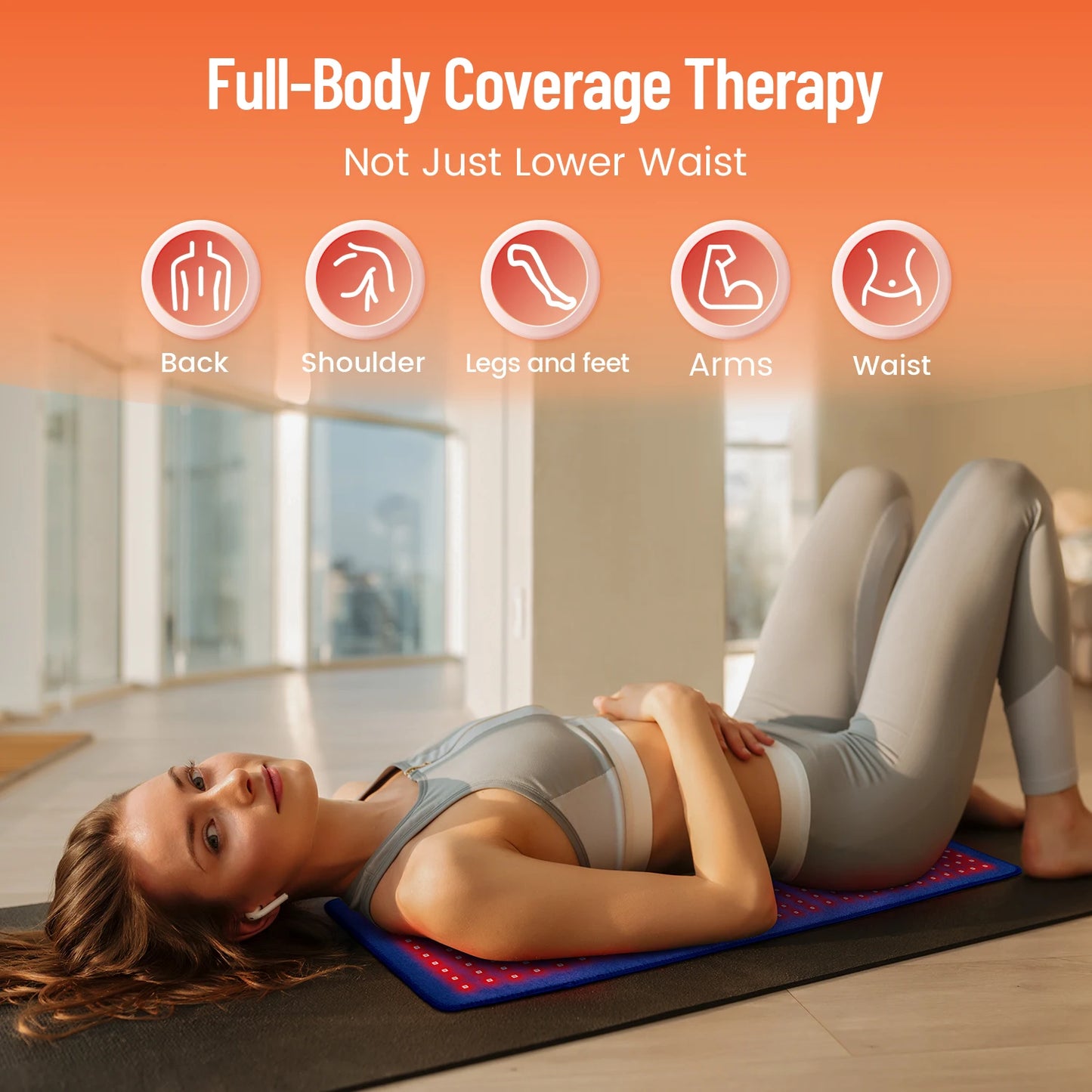 Red Light Therapy Mat LED