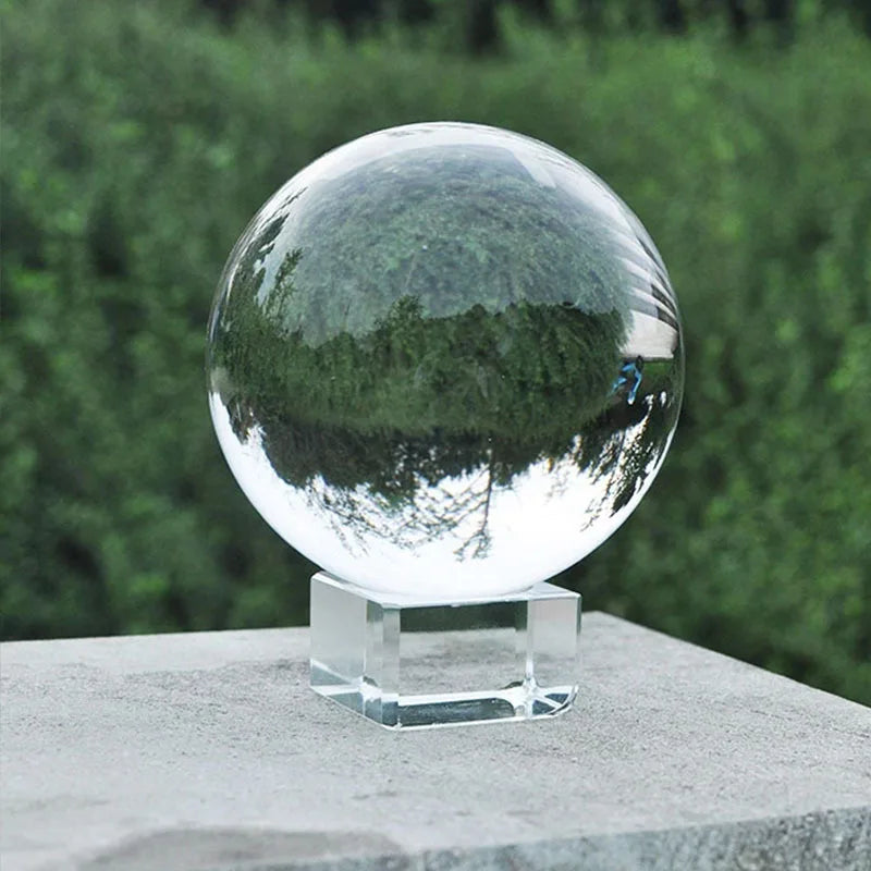 Clear 120mm/150mm/180mm/200mm Crystal Sphere