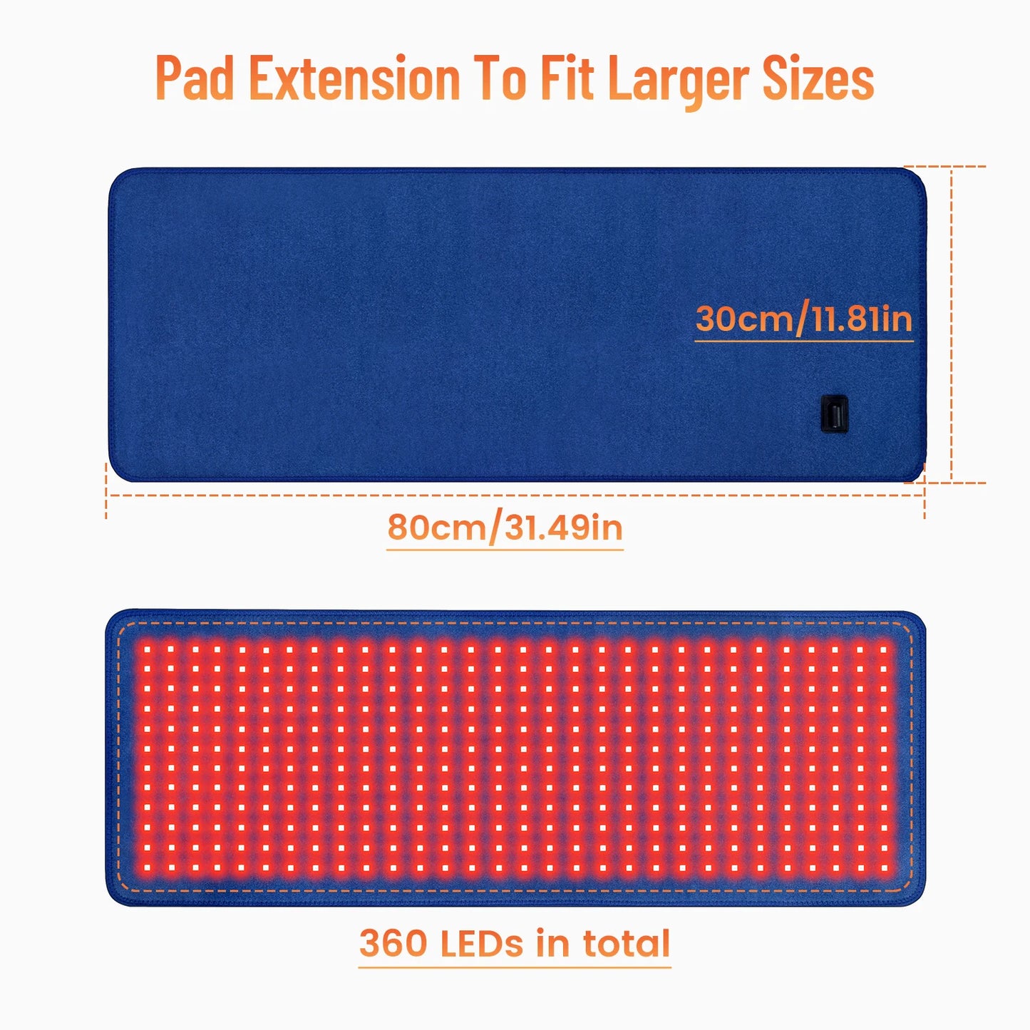 Red Light Therapy Mat LED