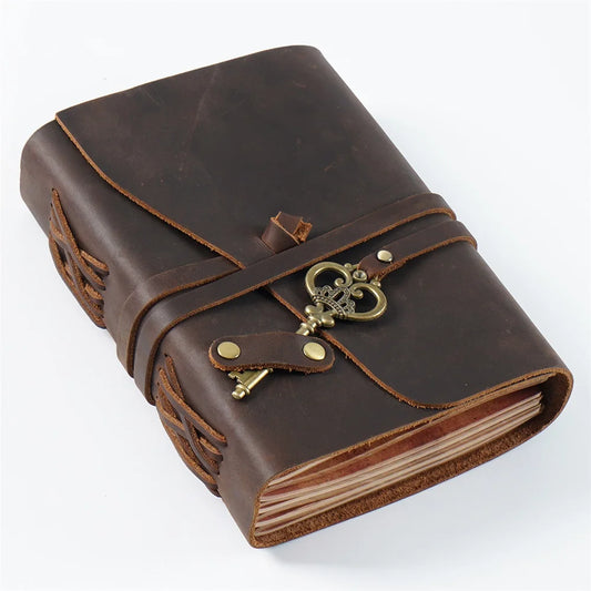 Retro Leather Journal Handmade 300 Pages