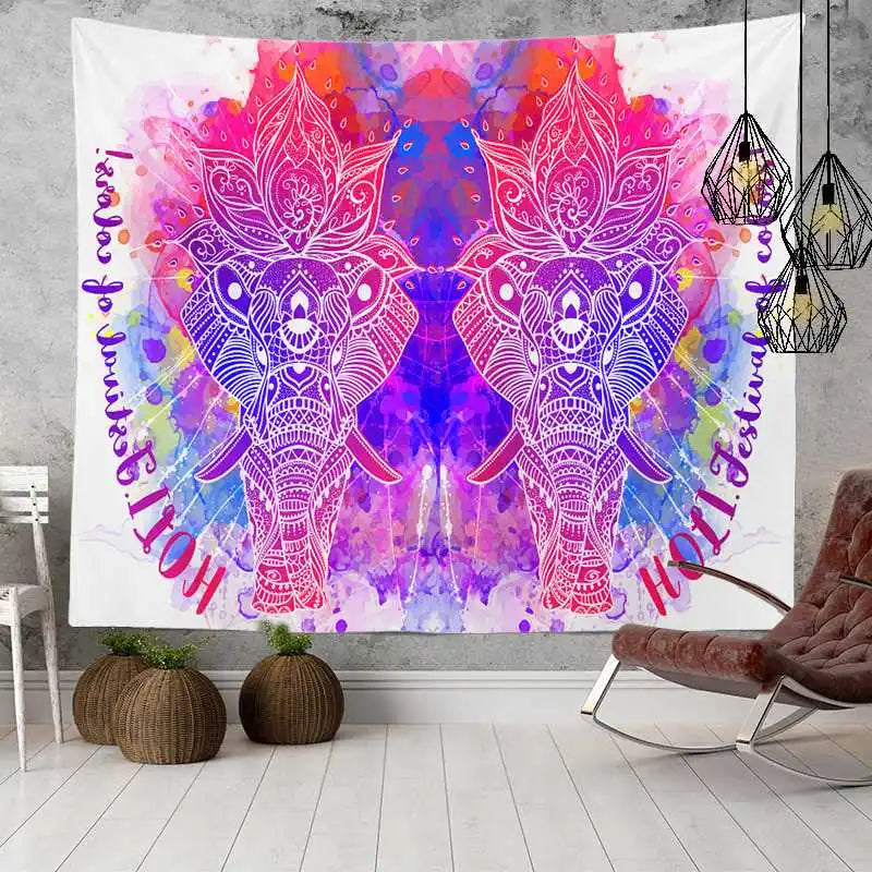 Boho Style Tapestry Mandala