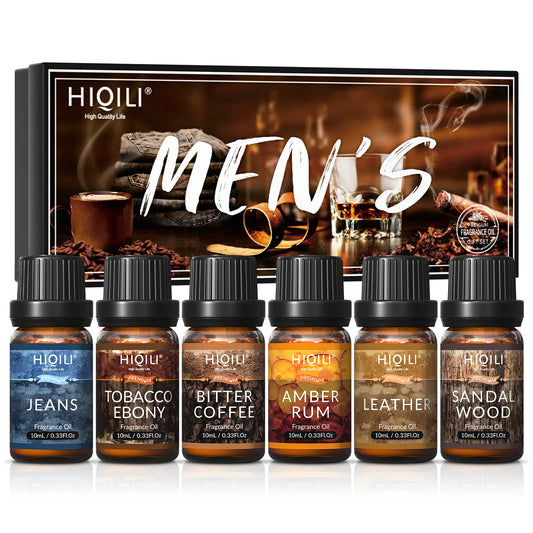HIQILI Mens Fragrance Oils Set