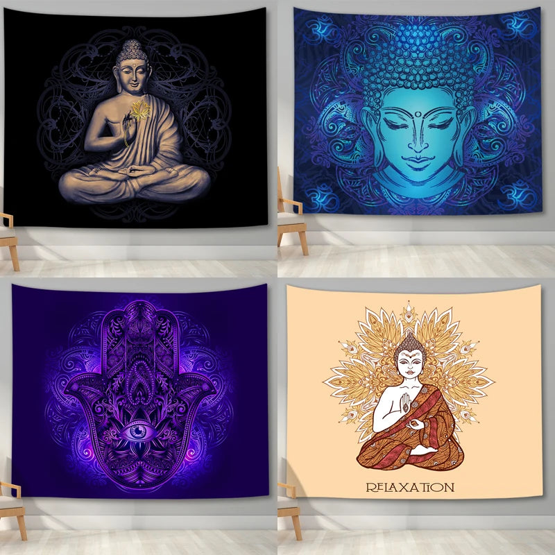 Buddha Tapestry Wall Hanging