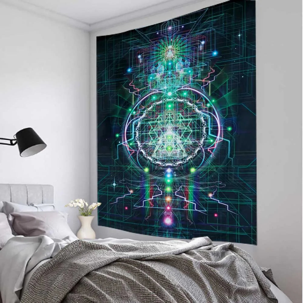 Meditation Art Tapestry