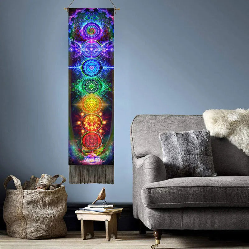 Decorative Wall Hanging Seven Chakra