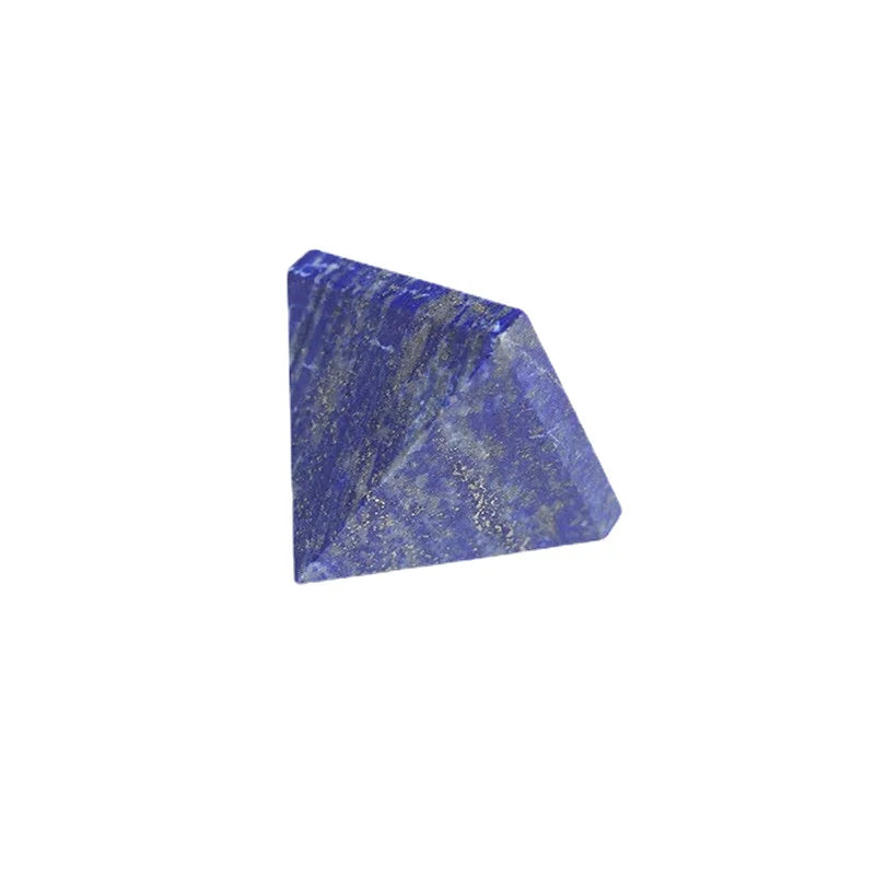 Natural Lapis Lazuli Quartz Crystal Pyramid