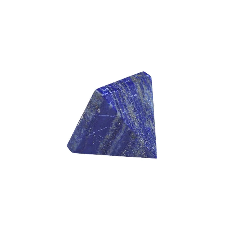 Natural Lapis Lazuli Quartz Crystal Pyramid