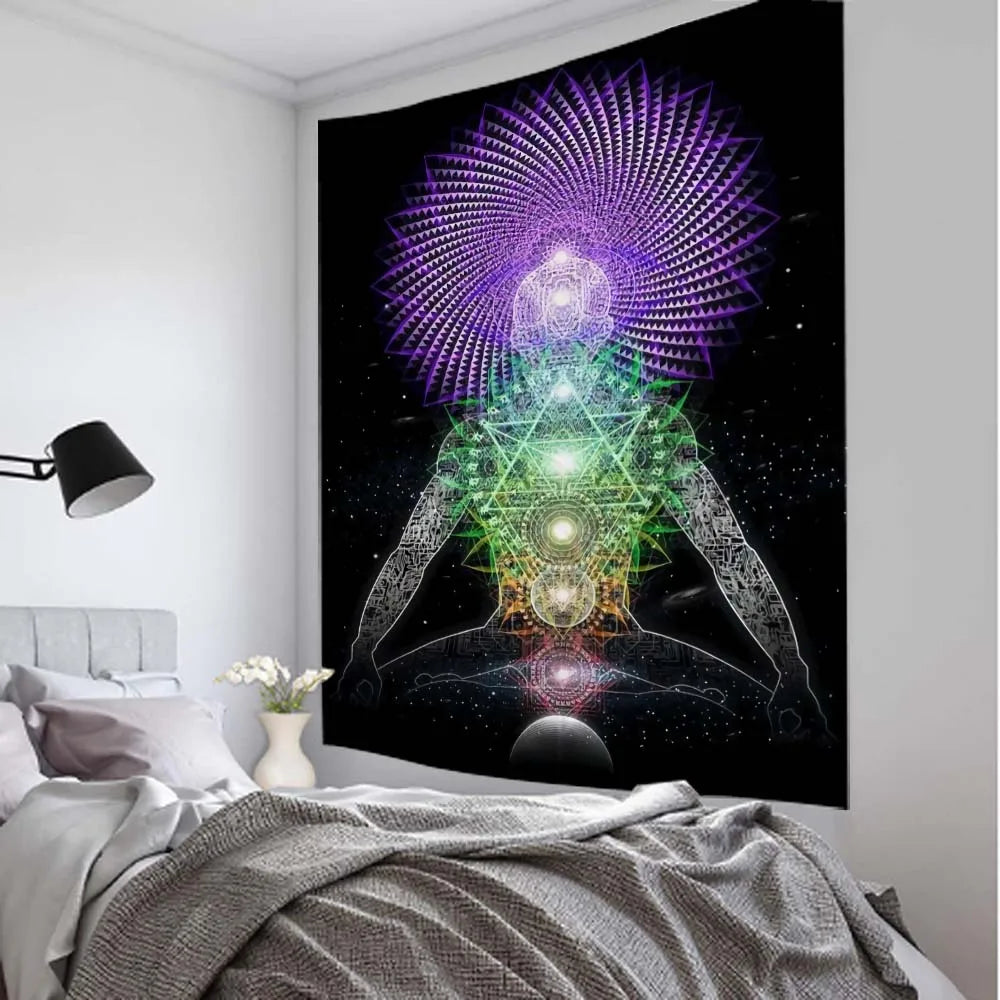 Meditation Art Tapestry