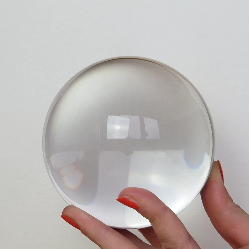 Clear 120mm/150mm/180mm/200mm Crystal Sphere