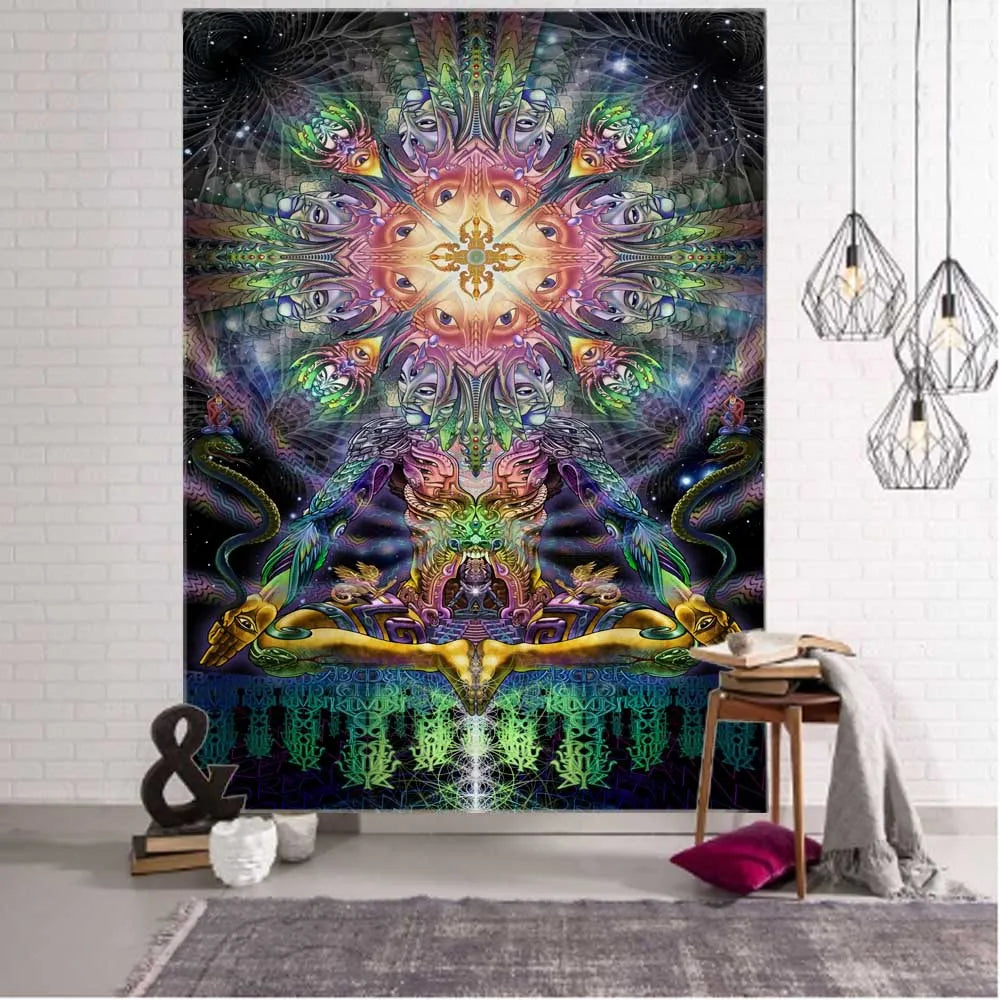 Meditation Art Tapestry