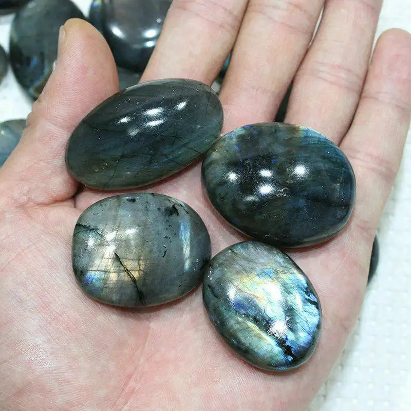 30-40mm Natural Labradorite Quartz Crystal Stone